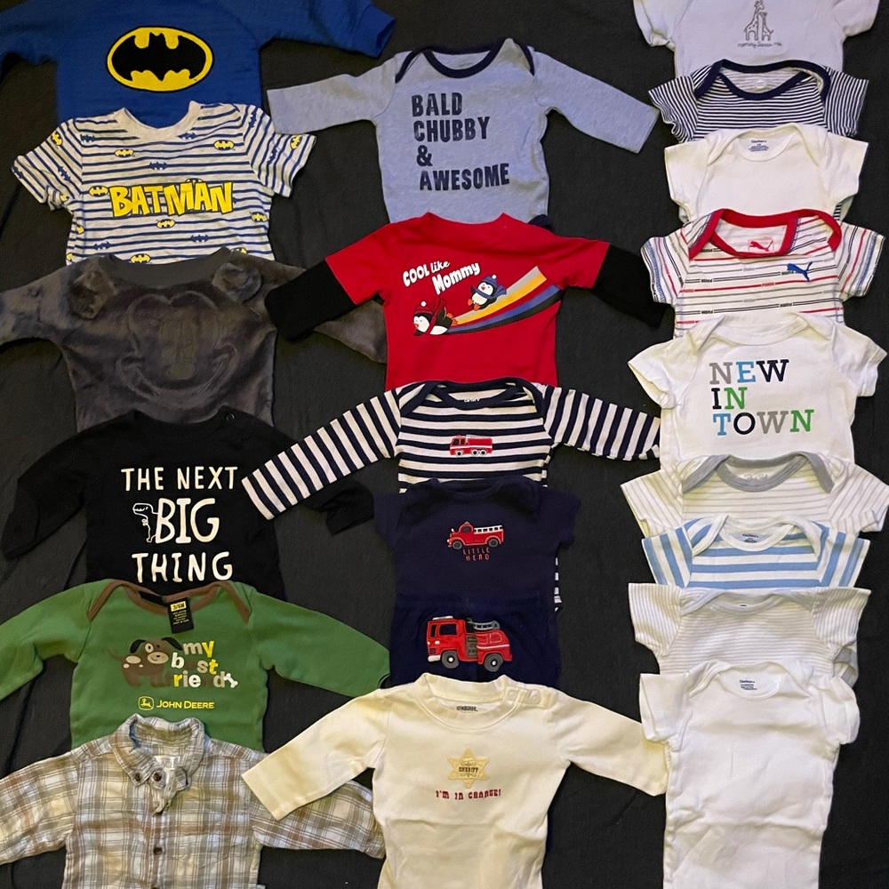 Boys clothes lot! Bundle of over 200 items, no stains, GUC.  NB-9 month clothes